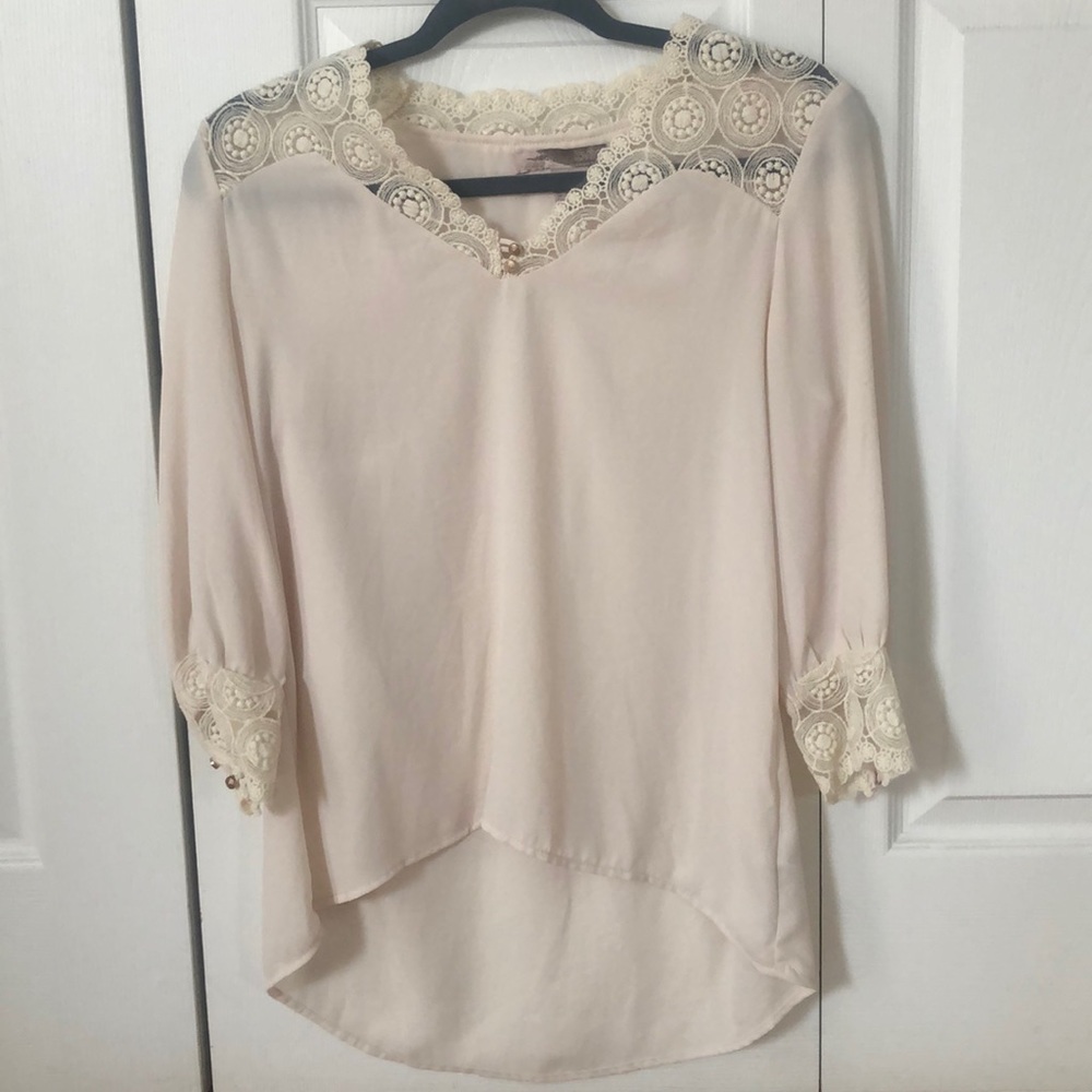 Sheer blouse